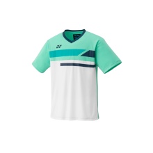 Yonex Sport-Tshirt Crew Neck Club Team 2023 weiss/mintgrün Jungen